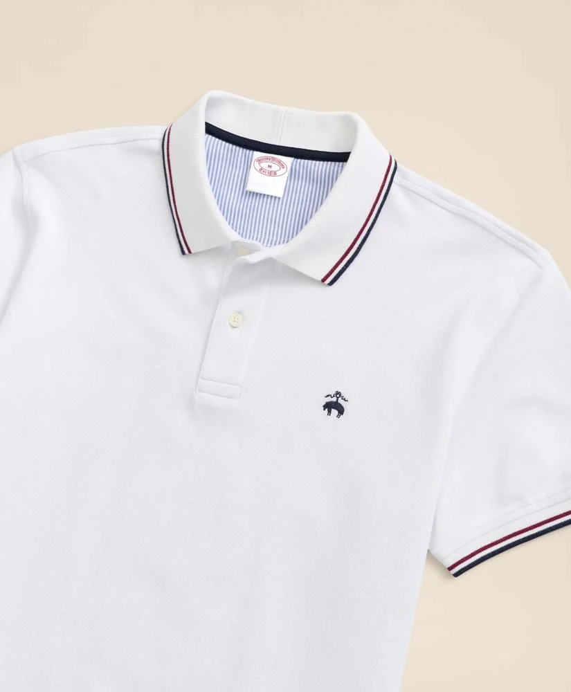 商品Brooks Brothers|男款棉质经典 pique polo 衫,价格¥721,第5张图片详细描述