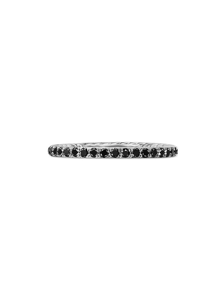 商品David Yurman|DY Eden Band Ring in Platinum,价格¥23300,第1张图片
