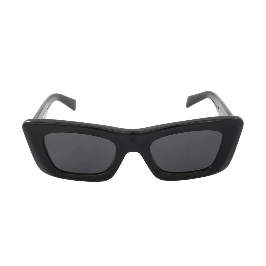 商品Prada|Dark Grey Cat Eye Ladies Sunglasses PR 13ZS 1AB5S0 50,价格¥2634,第1张图片
