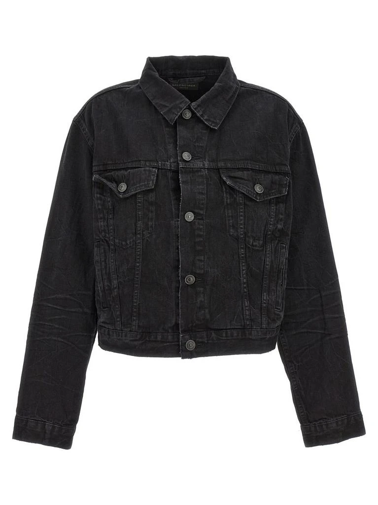 商品Balenciaga|Balenciaga Slim Fit Denim Jacket,价格¥8461,第1张图片