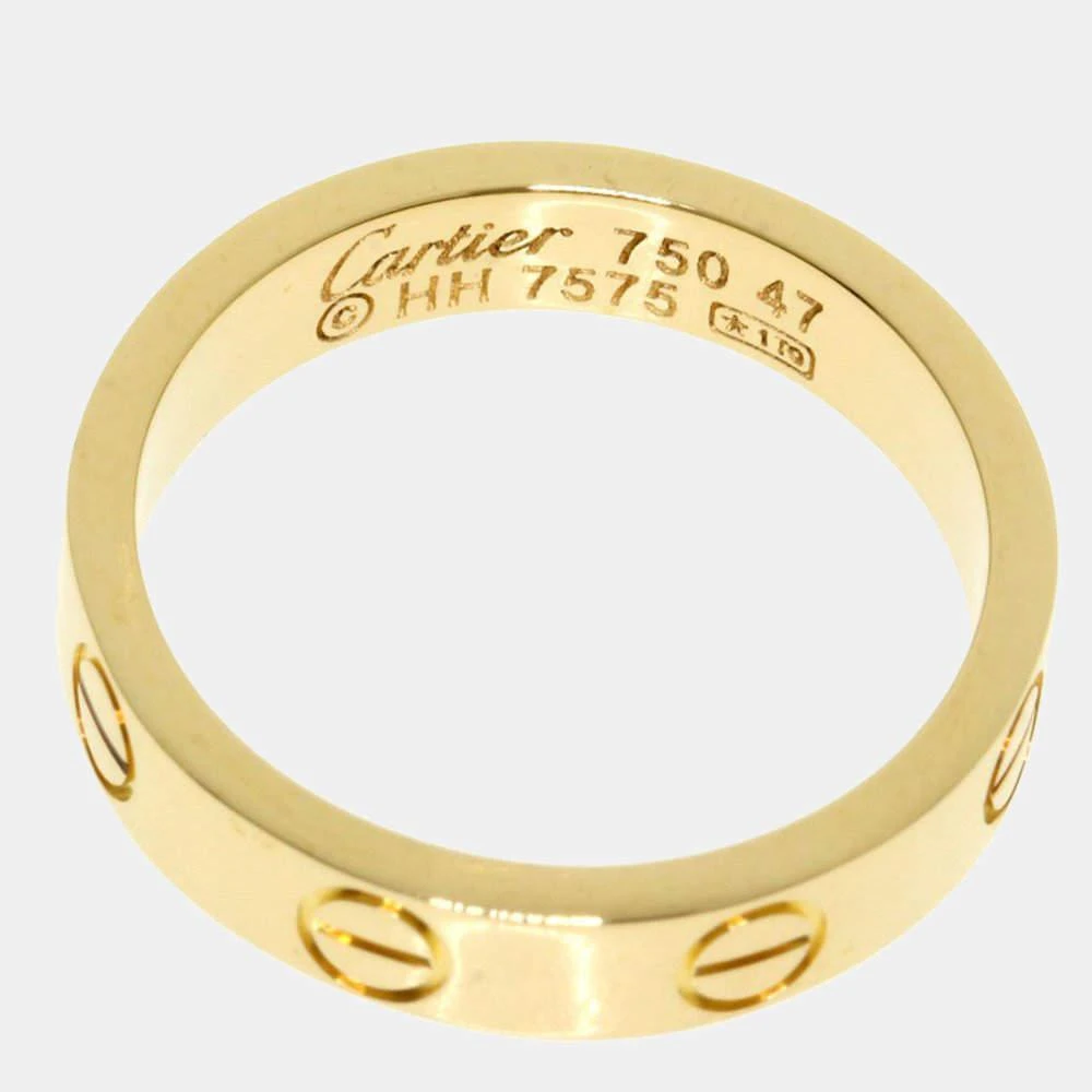 商品[二手商品] Cartier|Cartier Love 18K Yellow Gold Ring EU 47,价格¥6783,第2张图片详细描述
