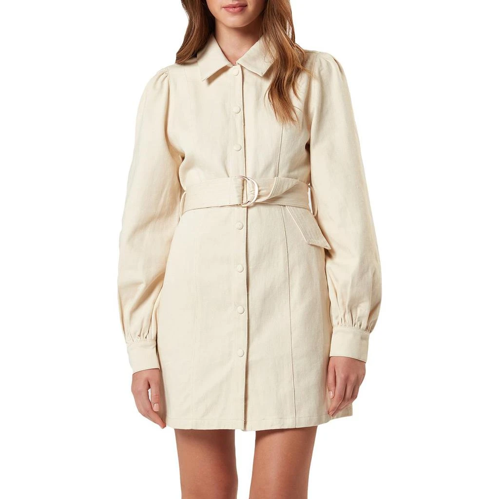 商品Charlie Holiday|Charlie Holiday Womens Rogue Corduroy Puff Sleeve Mini Dress,价格¥131,第1张图片