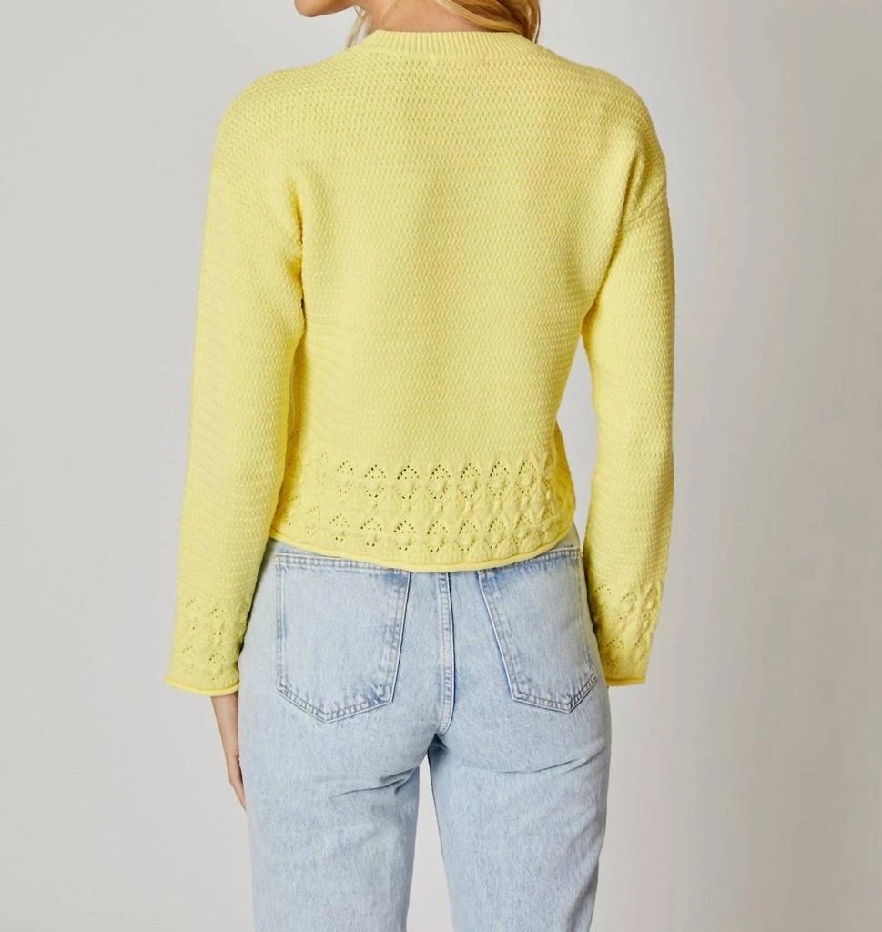 商品Design History|Multi Stitch Sweater In Sunshine Yellow,价格¥630,第1张图片