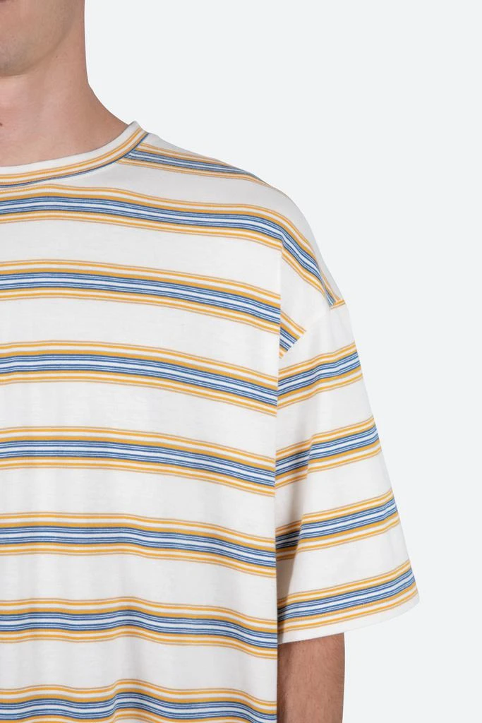 Wide Striped Tee - Blue/Yellow 商品