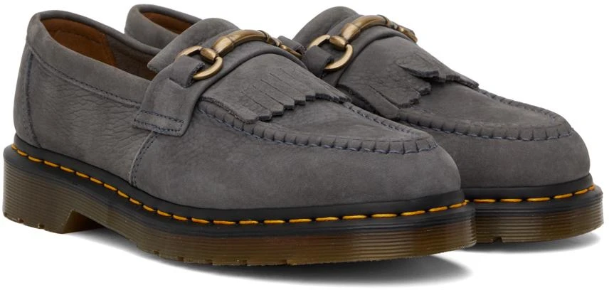 商品Dr. Martens|Gray Adrian Snaffle Loafers,价格¥912,第4张图片详细描述