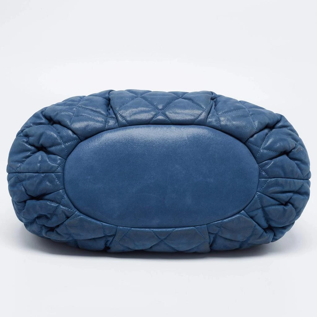 Chanel Blue Iridescent Quilted Leather Large In-the-Mix Shoulder Bag 商品