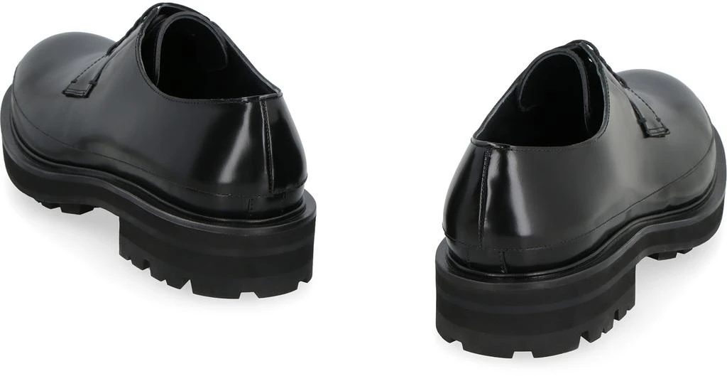 商品Alexander McQueen|LEATHER LACE-UP DERBY SHOES,价格¥5607,第4张图片详细描述