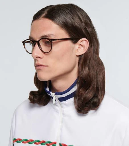 商品Gucci|圆框板材眼镜,价格¥2166,第3张图片详细描述