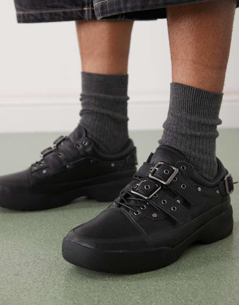 VansPremium Old Skool Buckle shoes in black – On Sale Now  display picture 2