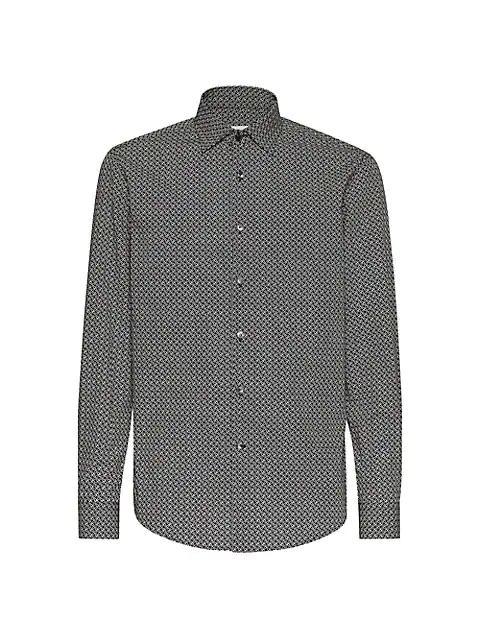 商品Salvatore Ferragamo|Cross Hook Dress Shirt,价格¥2049,第1张图片