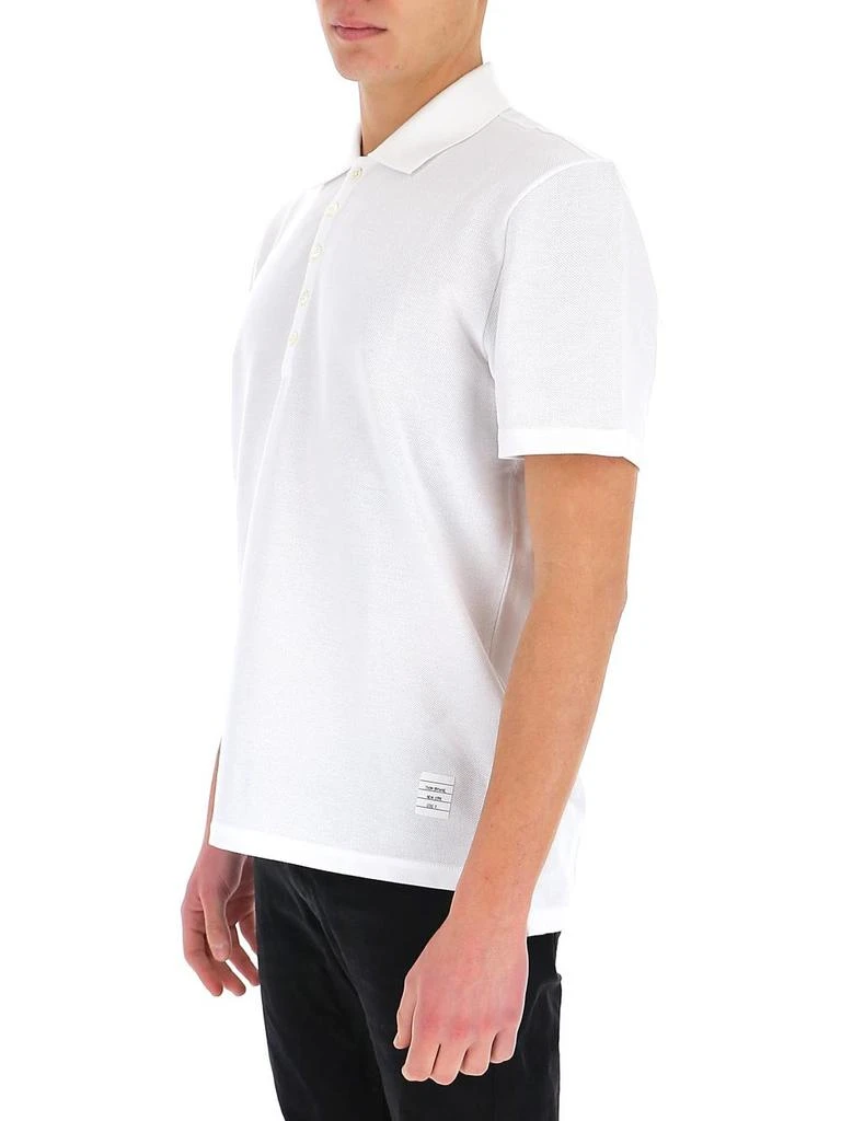 商品Thom Browne|Thom Browne RWB Stripe Polo Shirt,价格¥2411-¥3415,第5张图片详细描述