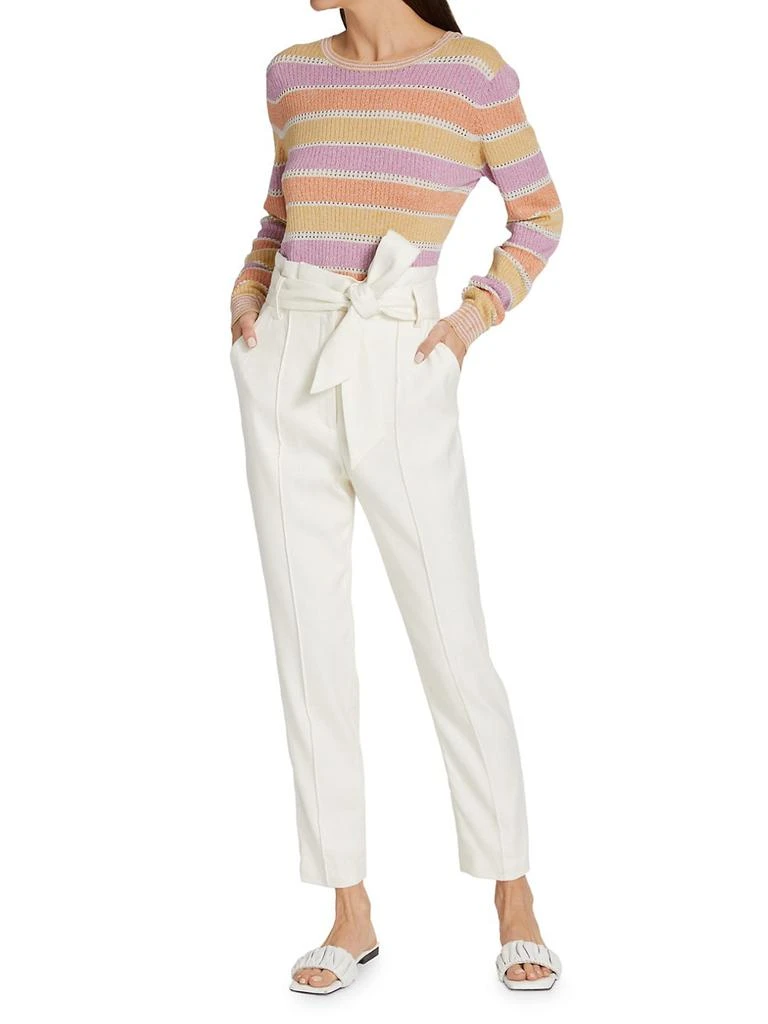 商品VERONICA BEARD|Clerence Paperbag Pants,价格¥953,第2张图片详细描述