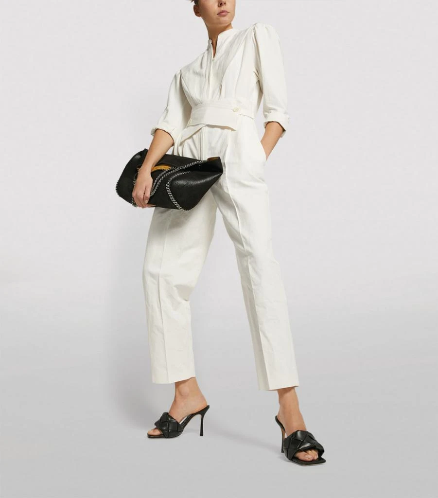 商品Bottega Veneta|Leather Lido Sandals 90,价格¥11867,第2张图片详细描述