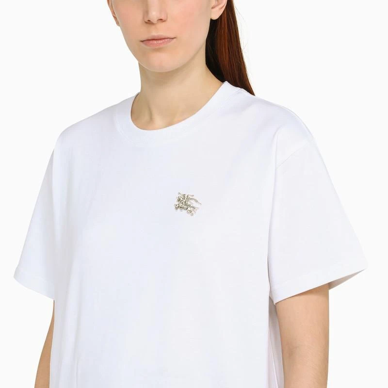 商品Burberry|Burberry T-shirt crew-neck short sleeve,价格¥5482,第4张图片详细描述