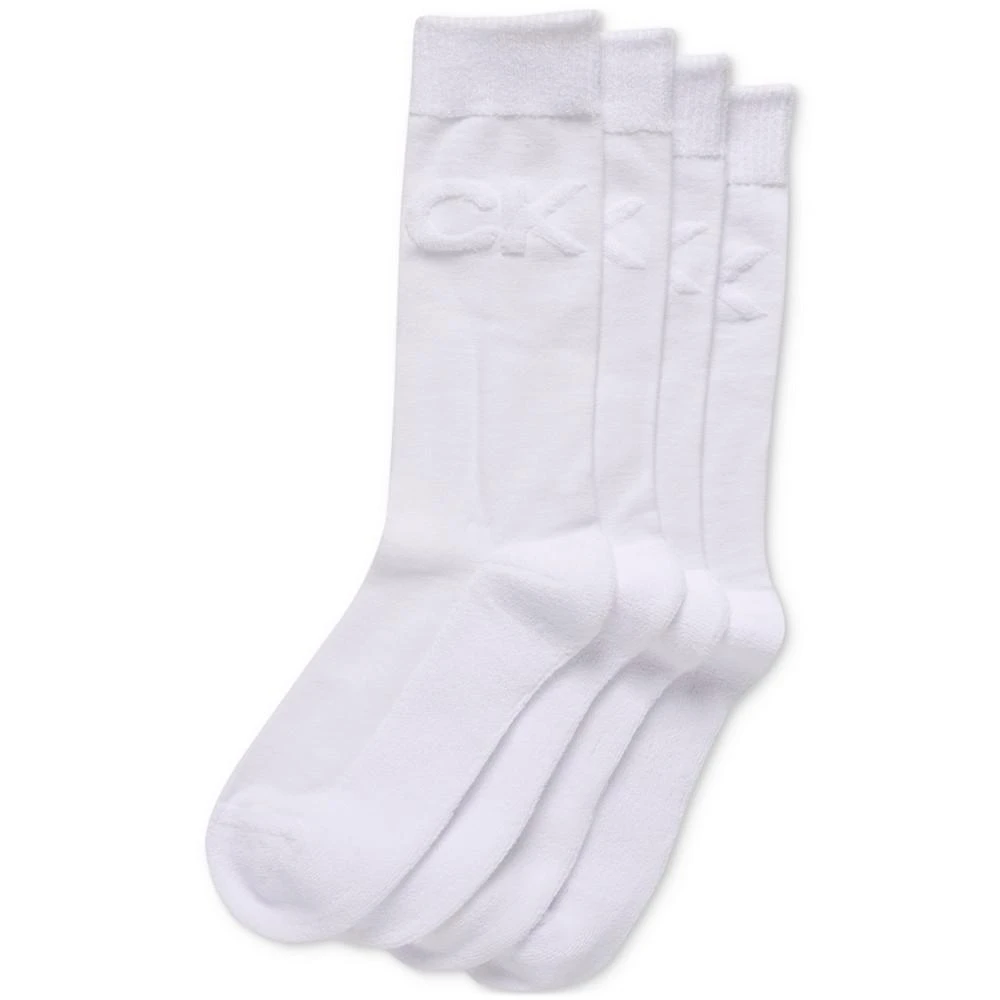 商品Calvin Klein|Men's 2-Pk. Reverse Terry Crew Socks,价格¥131,第1张图片