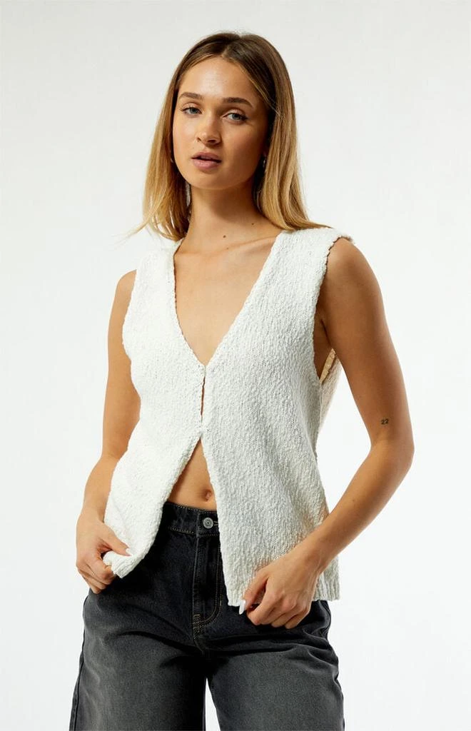 商品Rhythm|Adele Longline Knit Vest,价格¥494,第1张图片