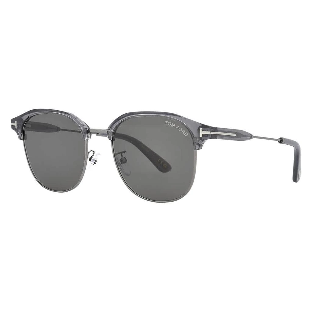 商品Tom Ford|Grey Square Men's Sunglasses FT0890-K 20A 55,价格¥1611,第3张图片详细描述