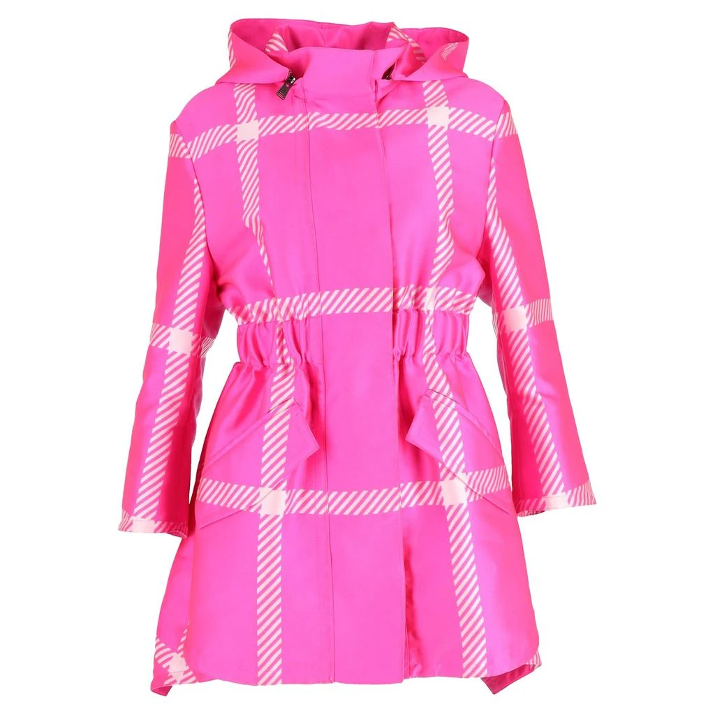 商品[二手商品] Fendi|Pop Tartan Raincoat with Hood in Pink Polyester,价格¥21655,第1张图片