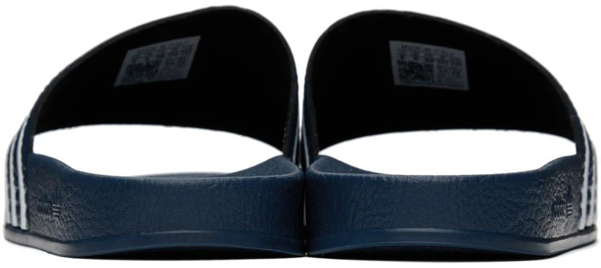 商品Adidas|Navy & White Adilette Slides,价格¥205,第2张图片详细描述