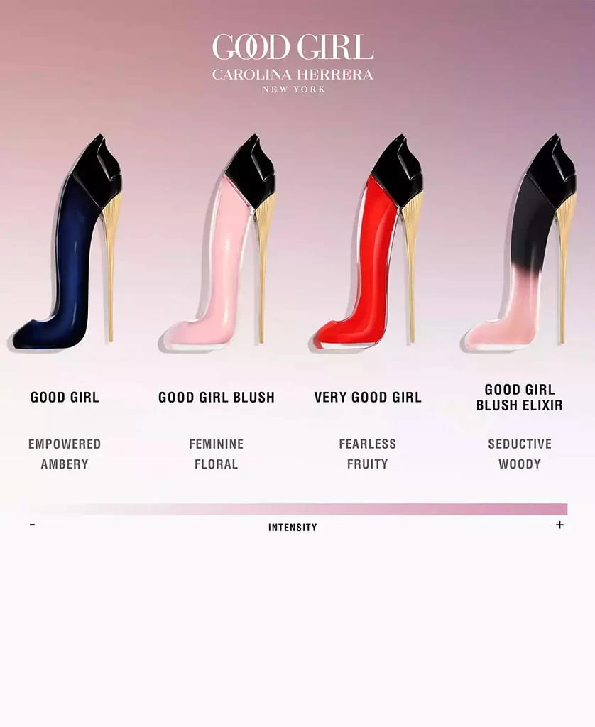 商品Carolina Herrera|Good Girl Blush Elixir Eau de Parfum, 1.7 oz.,价格¥1106,第3张图片详细描述