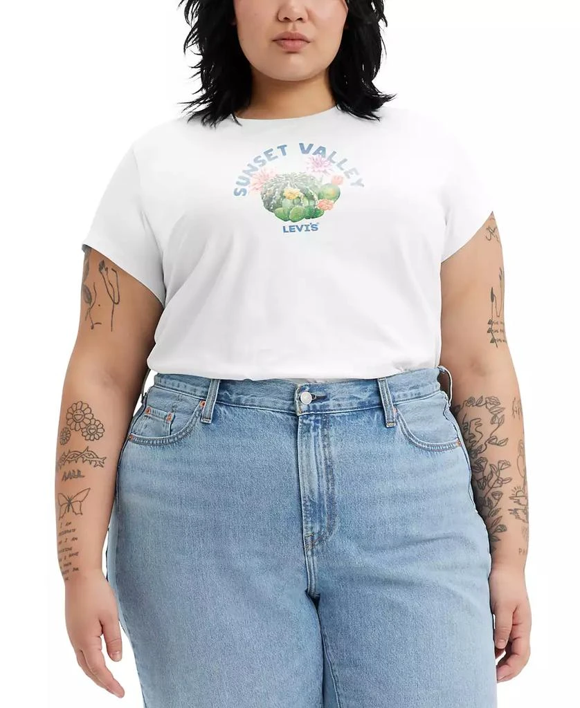 商品Levi's|Plus Size Graphic Authentic Cotton Short-Sleeve T-Shirt,价格¥88,第1张图片