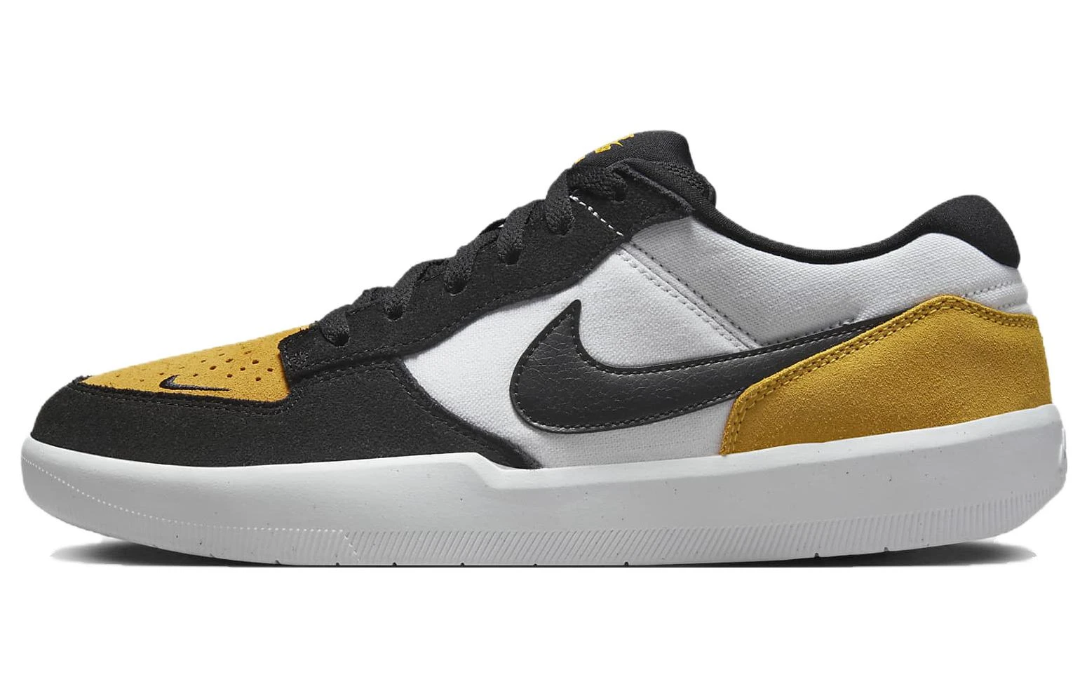 商品[国内直发] NIKE|SB Force 58 低帮 板鞋 男女同款 黑白橙,价格¥458,第1张图片