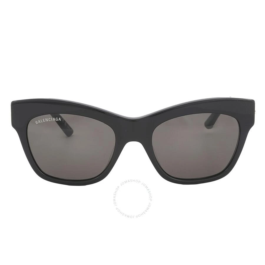 商品Balenciaga|Grey Cat Eye Ladies Sunglasses BB0132S 001 53,价格¥1339,第1张图片