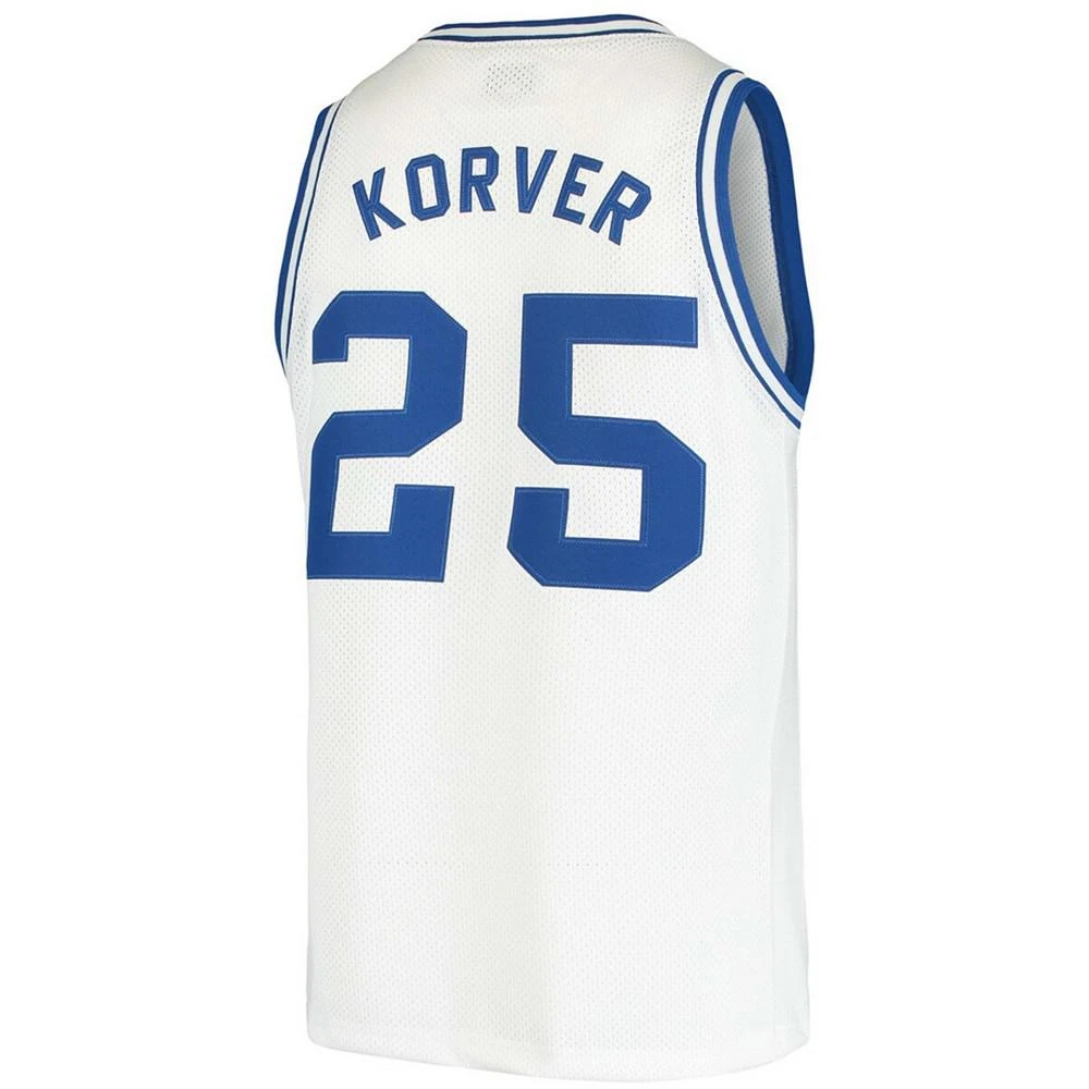 商品The Original Retro Brand|Men's Kyle Korver White Creighton Bluejays Alumni Basketball Jersey,价格¥923,第3张图片详细描述