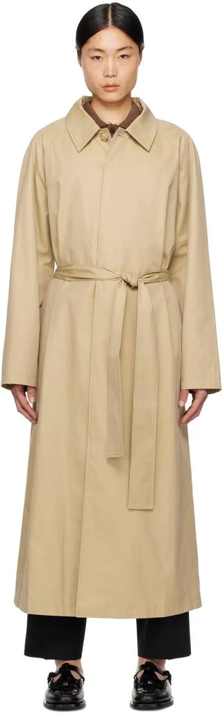 商品COMMAS|Beige Belted Trench Coat,价格¥2297,第1张图片