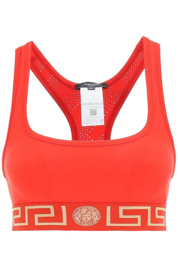 商品Versace|Versace sports bra with greca border,价格¥1819,第1张图片