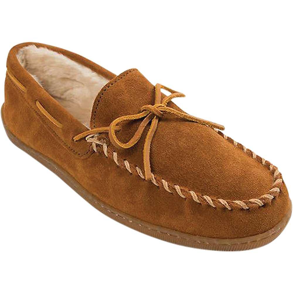 Minnetonka Men's Pile Lined Hardsole Slipper商品第6张图片规格展示