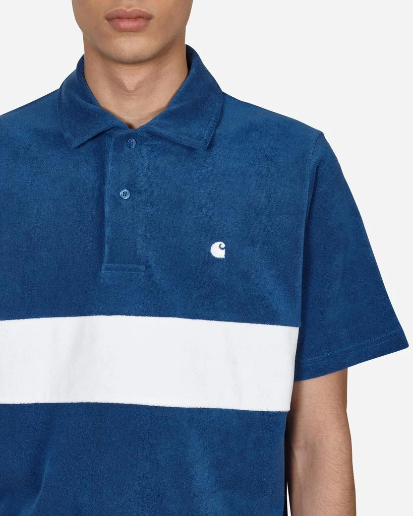 商品Carhartt|Bayley Polo Shirt Blue,价格¥388,第5张图片详细描述