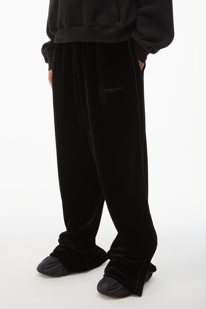 商品Alexander Wang|TRACK PANT IN CRUSHED VELOUR,价格¥6411,第6张图片详细描述