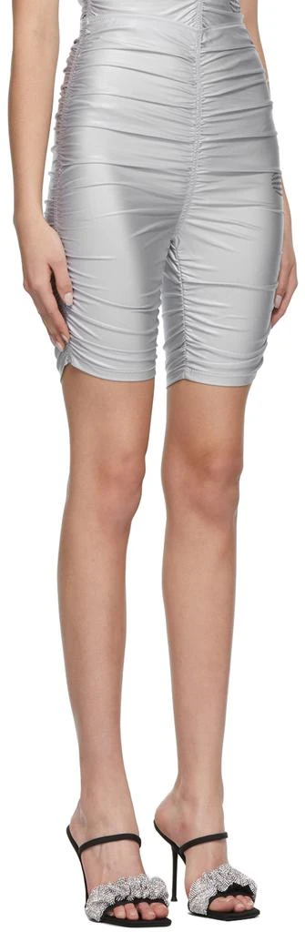 商品Alexander Wang|Grey Ruched Bike Shorts,价格¥1174,第2张图片详细描述