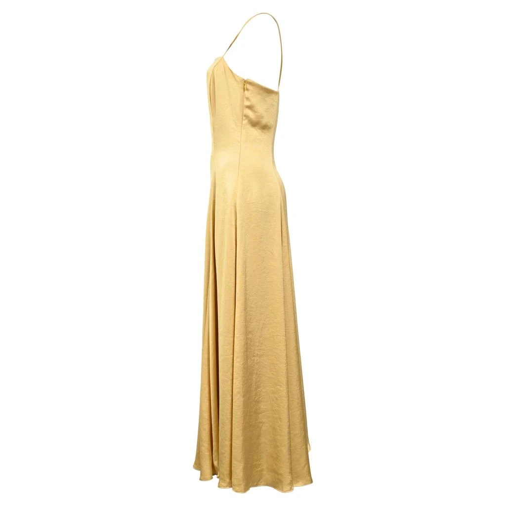 商品[二手商品] Theory|Cami Midi Dress in Yellow Crushed Satin,价格¥1694,第2张图片详细描述