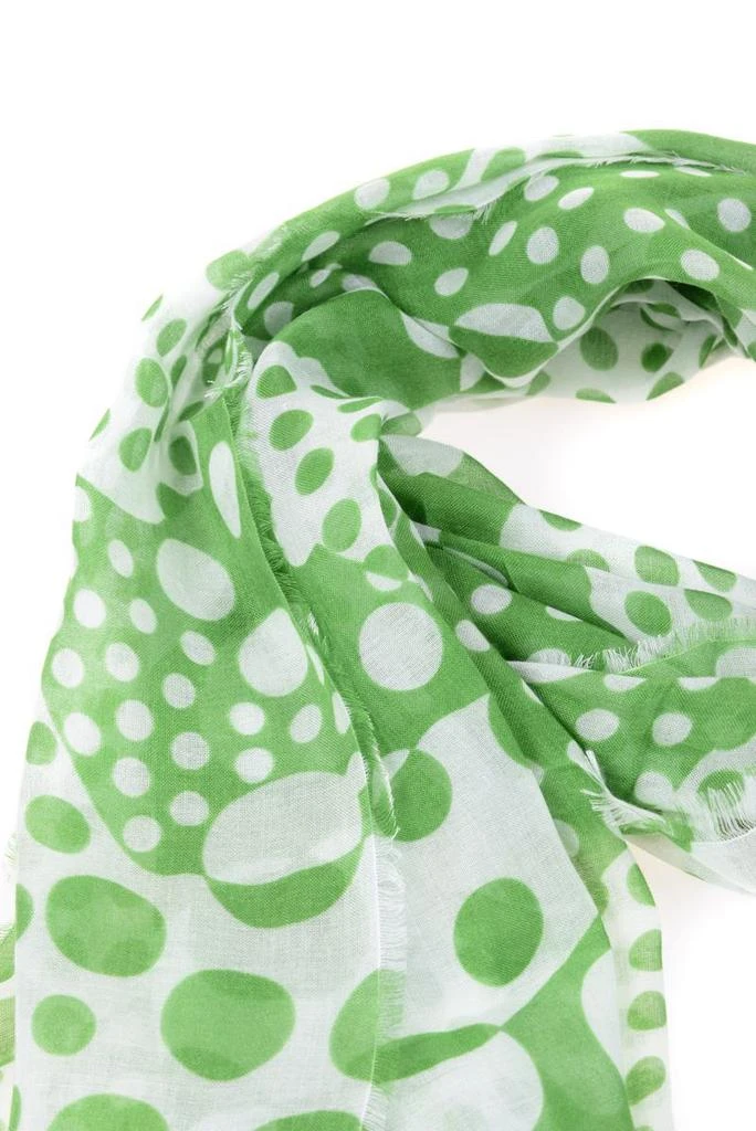 商品DANIELE ALESSANDRINI|Daniele Alessandrini Scarves in Green,价格¥841,第3张图片详细描述