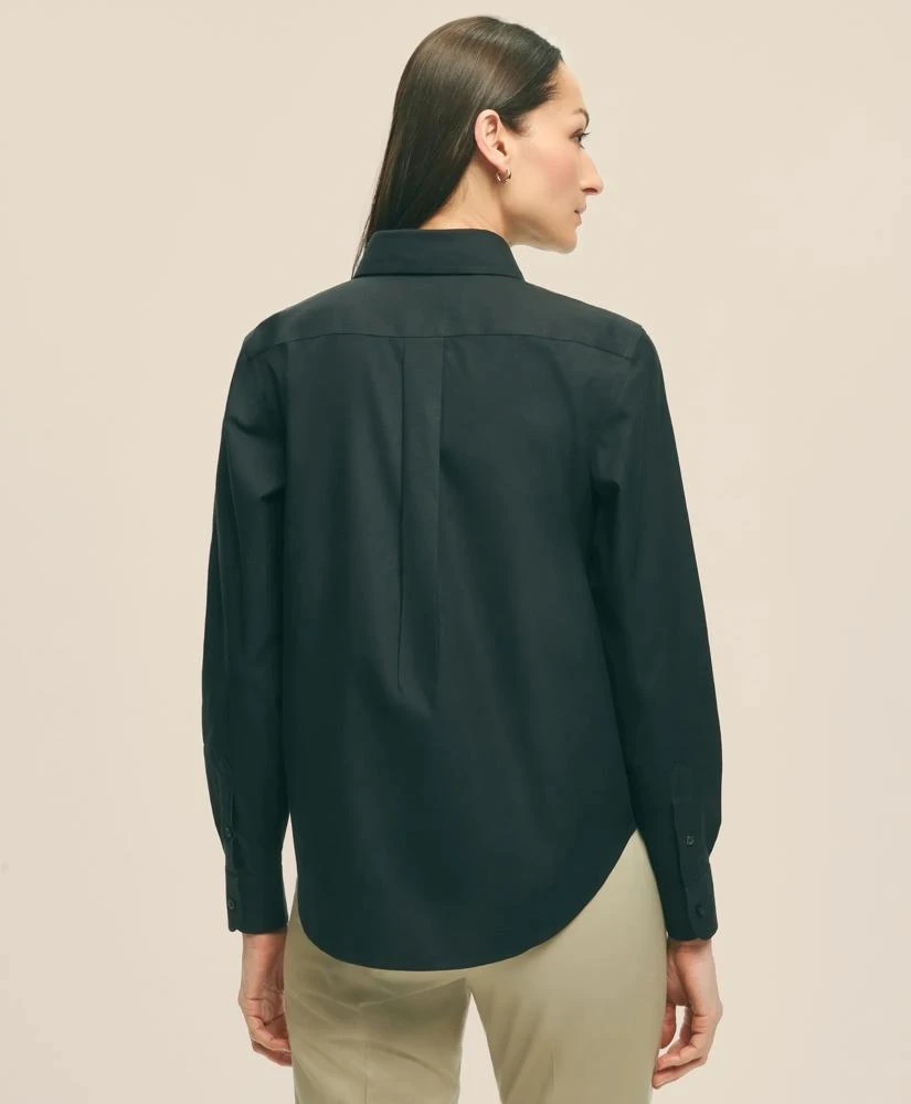 商品Brooks Brothers|女式 合身免烫弹力 Supima® 棉正装衬衫,价格¥967,第4张图片详细描述