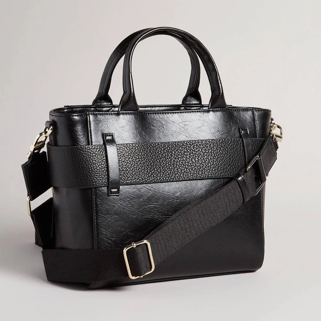 商品Ted Baker London|Ted Baker Jimsa Bow-Detailed Faux Leather Shoulder Bag,价格¥900,第3张图片详细描述