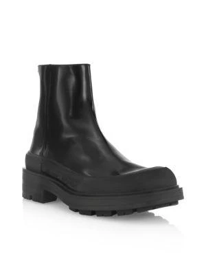 商品Alexander McQueen|Lug Sole Ankle Boots,价格¥4897,第2张图片详细描述