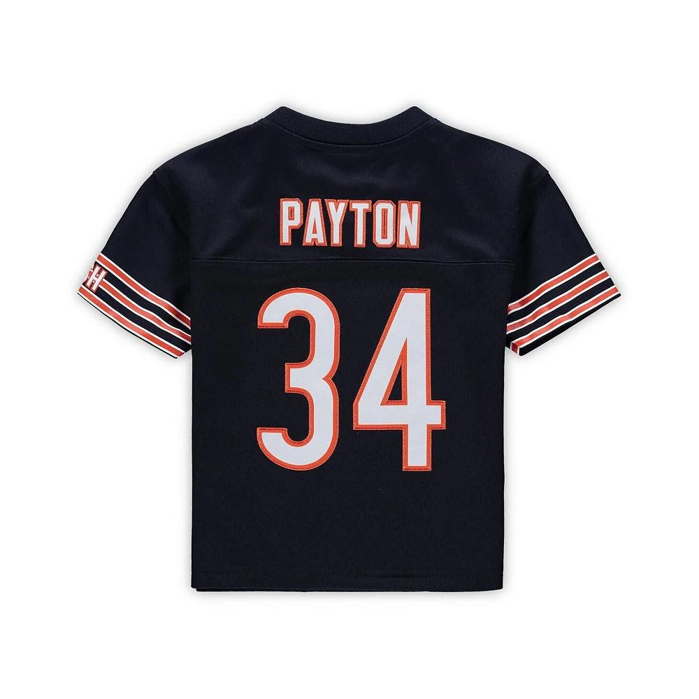 商品Mitchell & Ness|Toddler Boys and Girls Walter Payton Navy Chicago Bears 1985 Retired Legacy Jersey,价格¥601,第4张图片详细描述