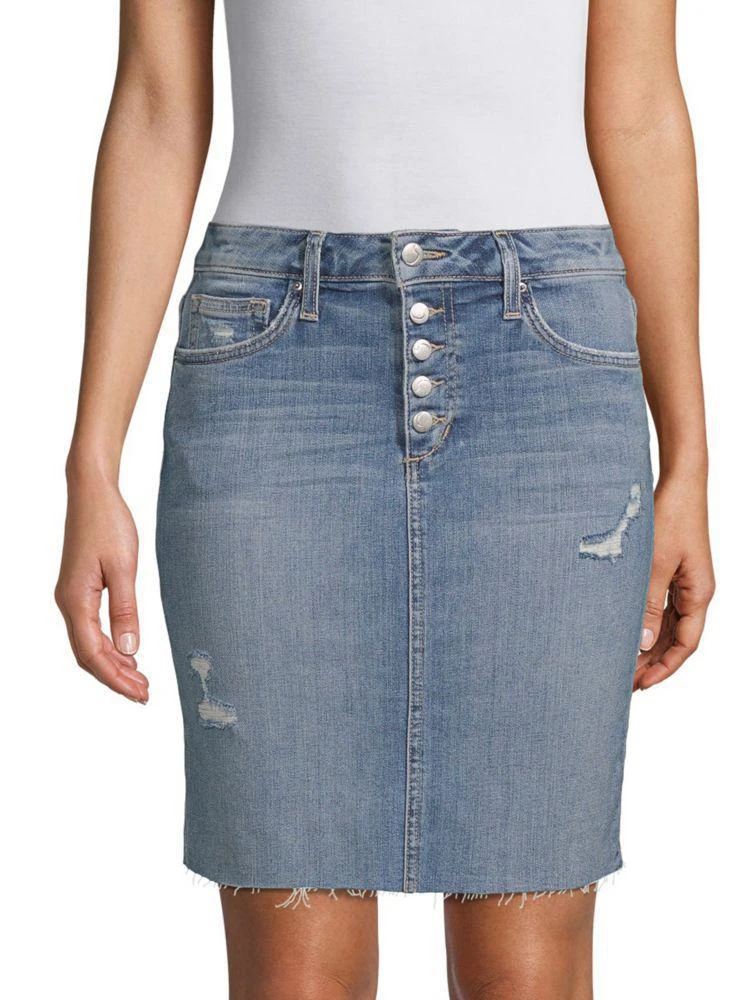 商品Joe's Jeans|Melissa Denim Pencil Skirt,价格¥1172,第1张图片
