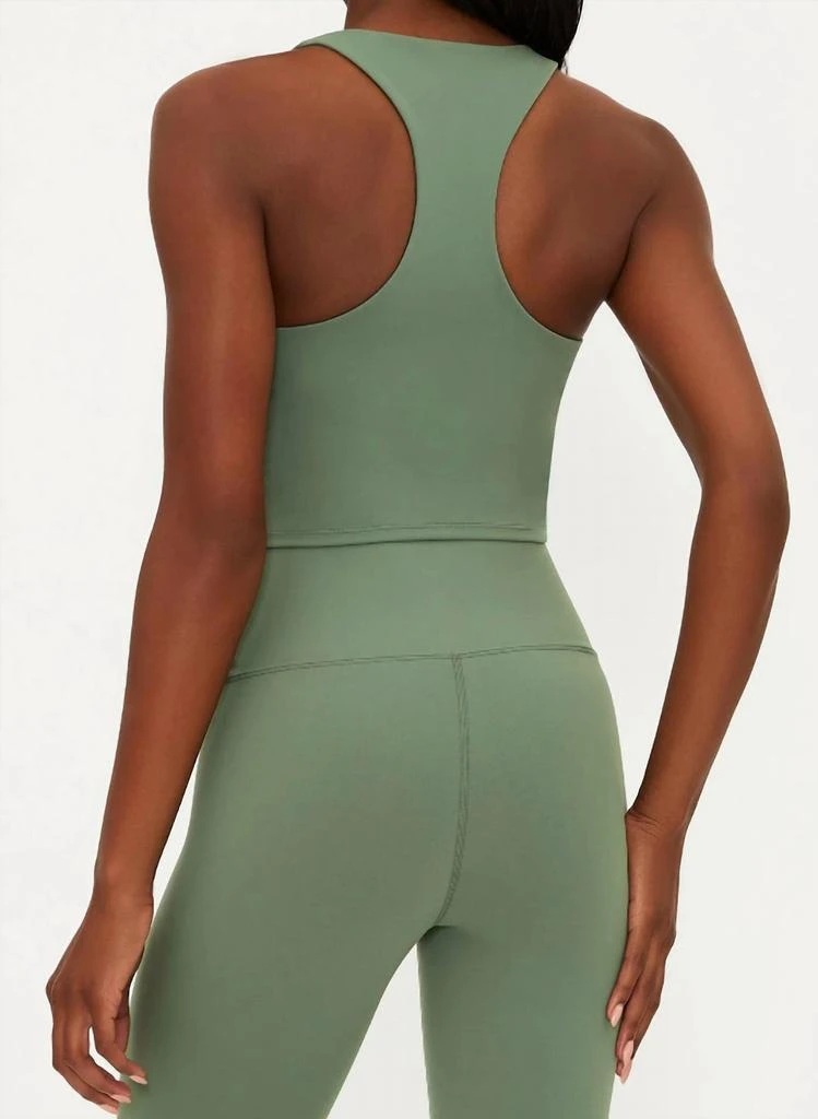 商品Beach Riot|Yara Top In Queen Palm Green,价格¥411,第2张图片详细描述