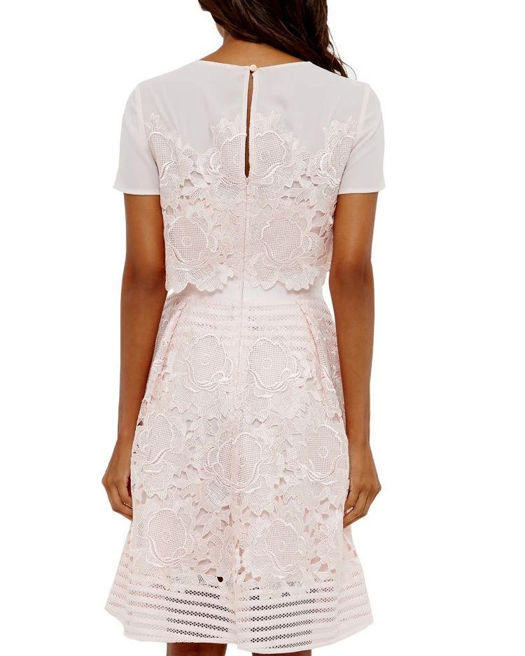 商品Ted Baker London|Ted Baker Lace Detail Dress,价格¥1755,第4张图片详细描述