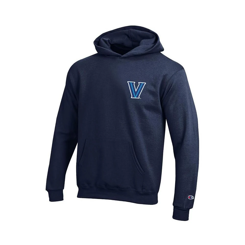 商品CHAMPION|Big Boys Navy Villanova Wildcats Powerblend Two-Hit Pullover Hoodie,价格¥332,第2张图片详细描述