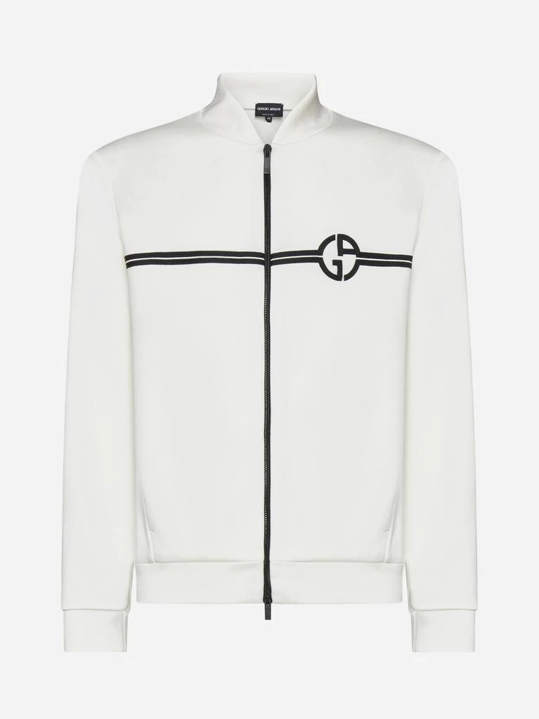 商品Giorgio Armani|Logo jersey track suit,价格¥5189,第1张图片