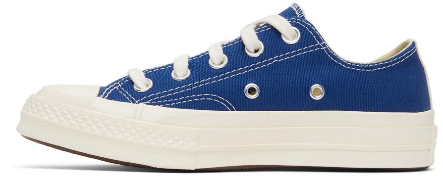 Blue Converse Edition Half Heart Chuck 70 Low Sneakers商品第3张图片规格展示