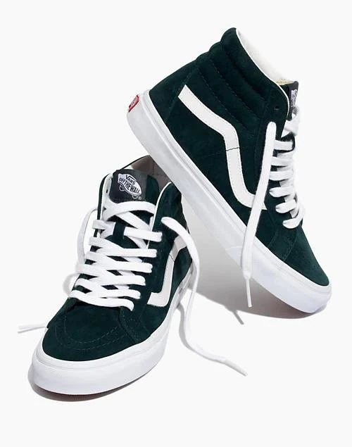 商品Madewell|Vans® Unisex SK8-Hi 男女同款麂皮高帮休闲鞋(复刻版),价格¥436,第1张图片