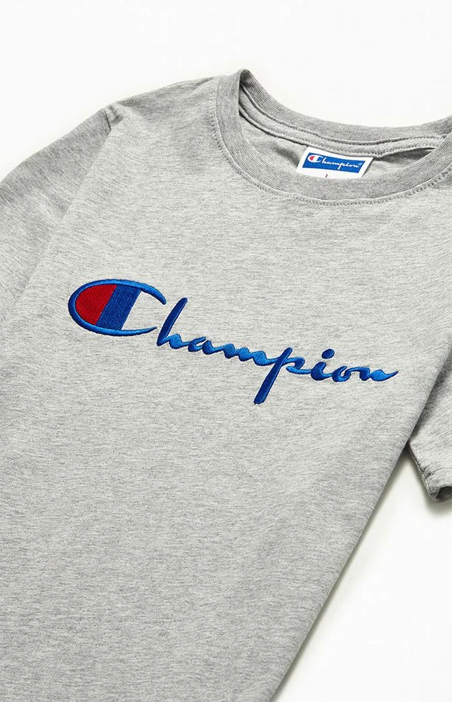 商品CHAMPION|Kids Script Logo T-Shirt,价格¥134,第2张图片详细描述