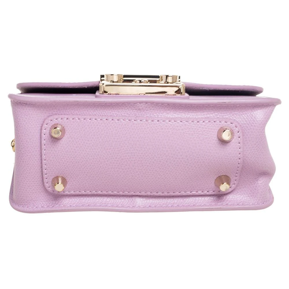 Furla Lavender Leather Mini Metropolis Chain Crossbody Bag 商品