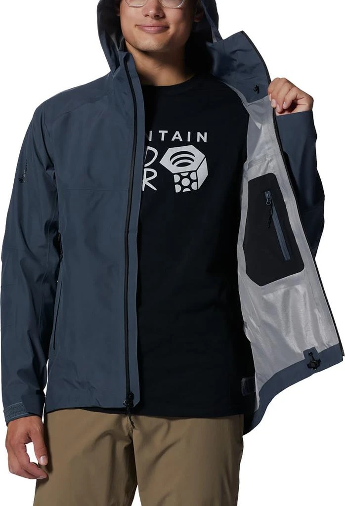 商品Mountain Hardwear|TrailVerse Gore-tex Jacket - Men's,价格¥1601,第5张图片详细描述